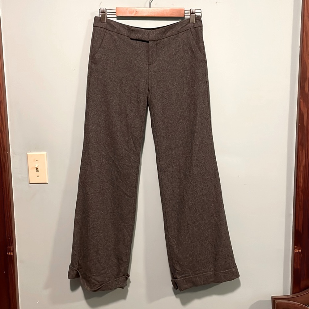 Wool Banana Republic Trousers/Slacks grey